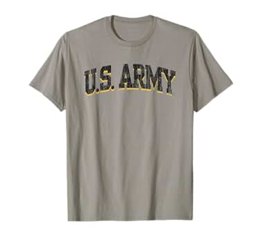 Amazon.com: U.S. Army Military Vintage Gray Officially